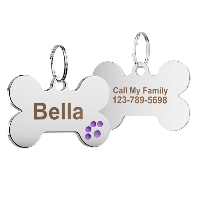 Personalized Engraved Dog Tags - Customize Your Pet's Collar
