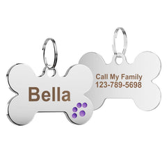 Personalized Engraved Dog Tags - Customize Your Pet's Collar