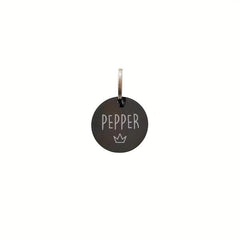 Personalized Dog/Cat Tag Engraved Round Collar Pendant