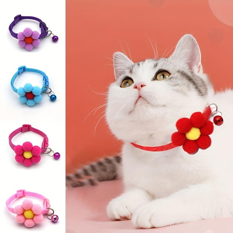1PC Cat Collar Puppy Cat Collars Bow Kitten Cat Collar Bowknot Necklace