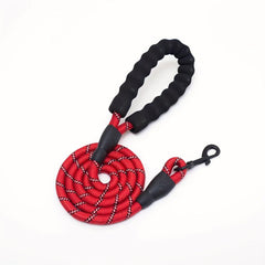 Reflective Padded Handle Pet Leash for Small Medium Dogs