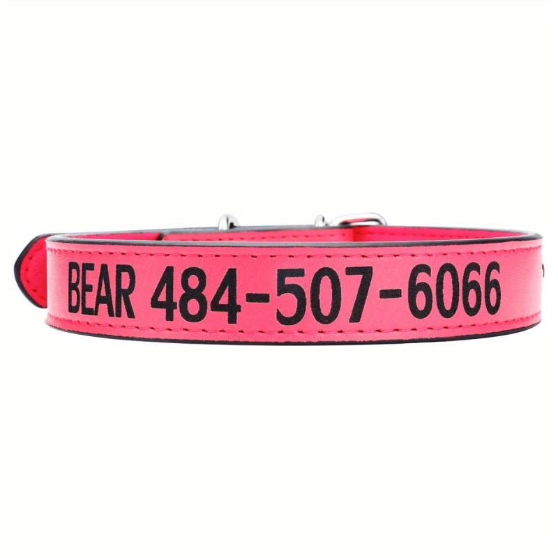 Custom Leather Dog Collar for Any Size Dog
