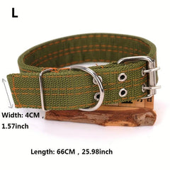 8 Strand Braided Dog Leash & Collar Set - Strong & Durable