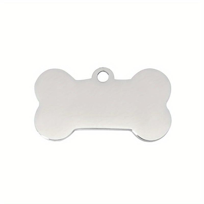 Personalized Bone Shaped Pet ID Tag - Engraved Dog Tag