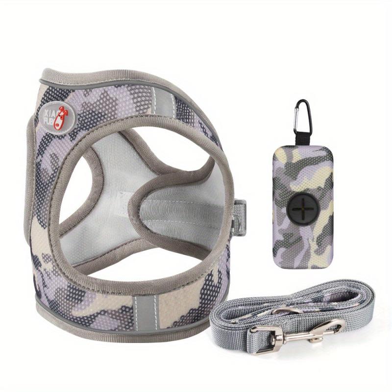 Reflective & Breathable Dog Harness Vest for Small & Medium Dogs