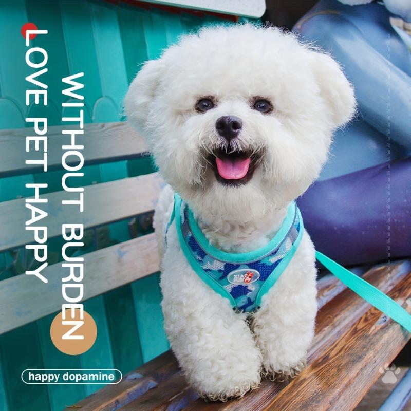 Reflective & Breathable Dog Harness Vest for Small & Medium Dogs