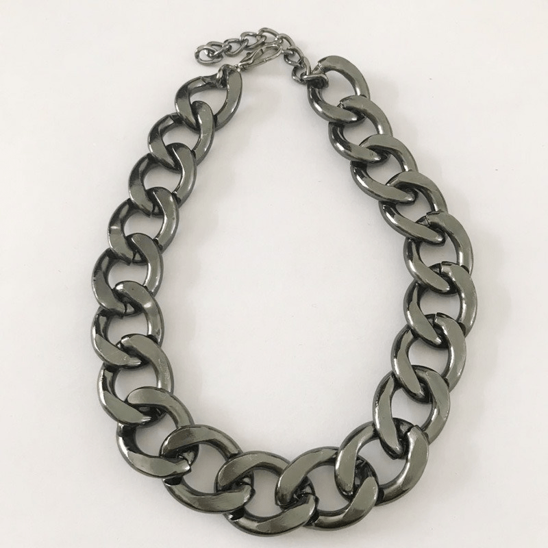 Metal Dog Collar Stylish Pets Durable Chain Dogs Cats Decoration