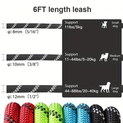 Reflective Dog Leash for Large Medium Small Dogs