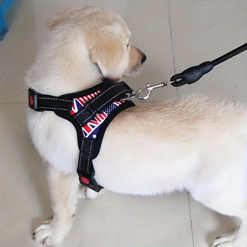 Nylon Reflective Dog Harness Training Vest