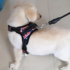 Nylon Reflective Dog Harness Training Vest