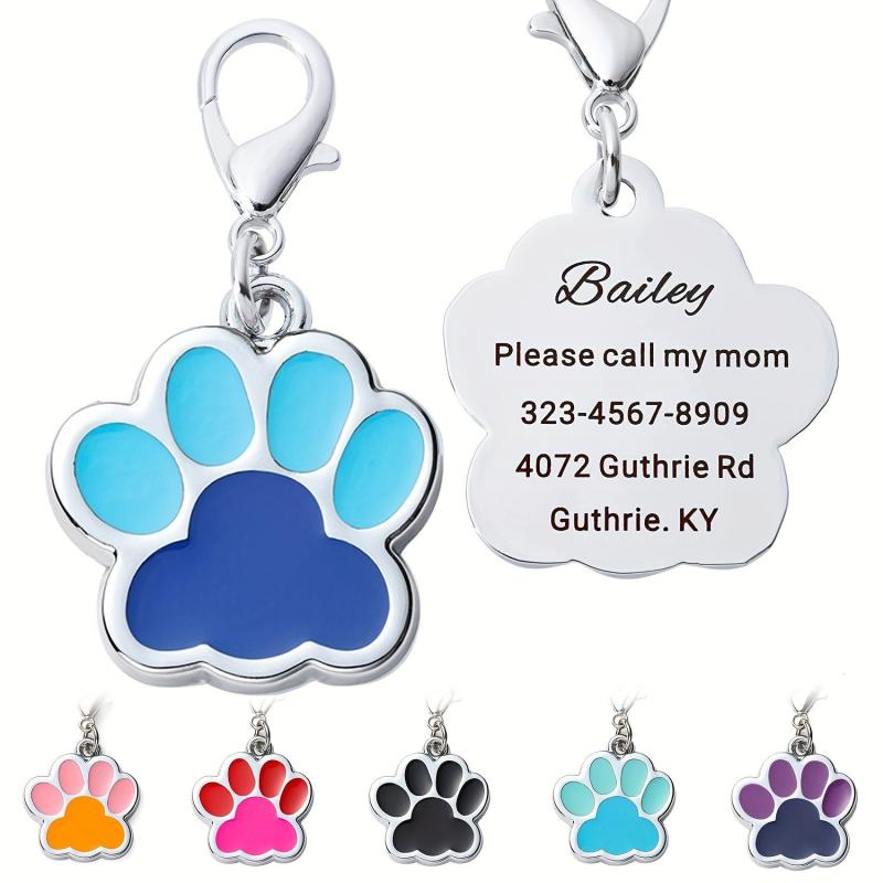 Custom Dog Tags with Engraved Name - Personalize Your Pet's ID Tag
