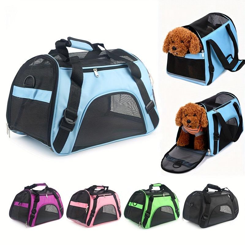 Mesh Dog Bag Portable Travel Dog Carrier