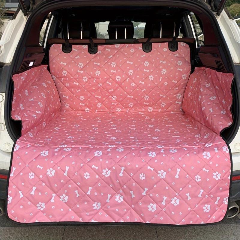 Grey Oxford Cloth Dog Car Seat Cover Thickened Car Trunk Pet Mat