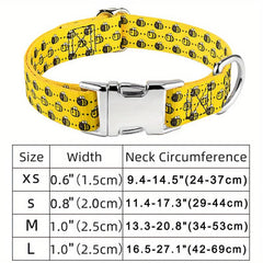 Animal Print Dog Collar for Small Medium Large Dogs