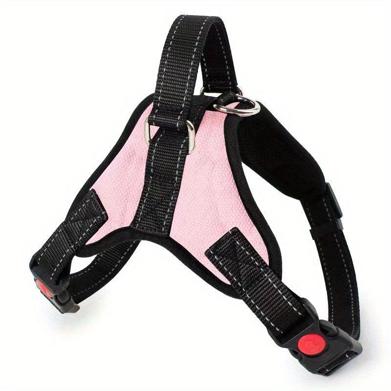 Reflective & Padded Dog Harness with Leash Clips