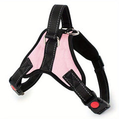 Reflective & Padded Dog Harness with Leash Clips