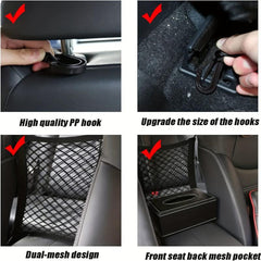 Dog Car Net Barrier Auto Safety Mesh Organizer Bag