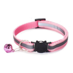 Cat Collars with Bell & Buckle, Cat Shaped Decoration