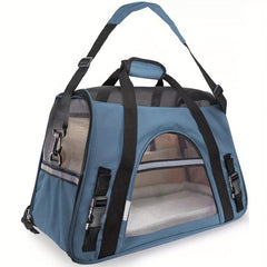 Soft Portable Cat Carrier Bag Travel Tote Breathable Pet Backpack