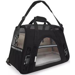 Soft Portable Cat Carrier Bag Travel Tote Breathable Pet Backpack