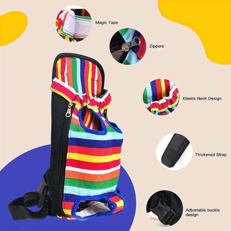 Adjustable Pet Dog Backpack for Small to Medium Dogs