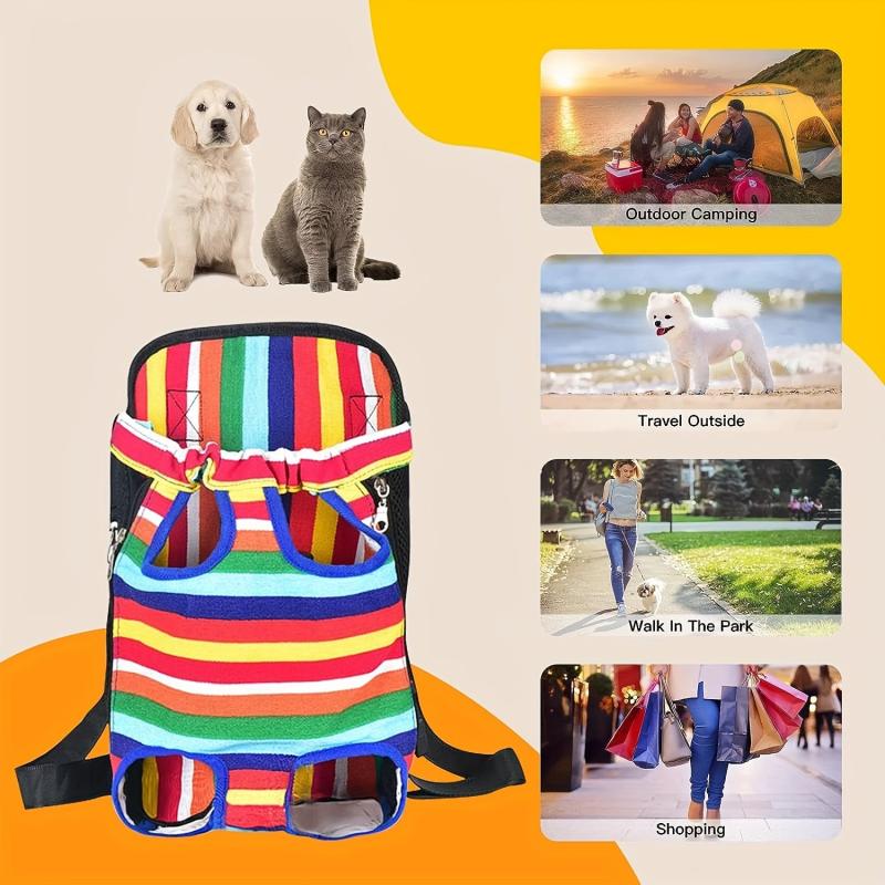 Adjustable Pet Dog Backpack for Small to Medium Dogs
