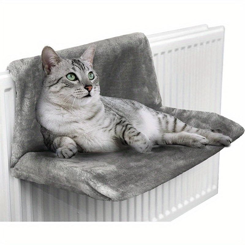 Wall Mounted Hanging Cat Bed Hammock Style Durable Steel Frame