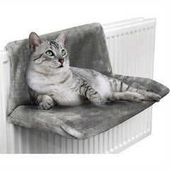 Wall Mounted Hanging Cat Bed Hammock Style Durable Steel Frame