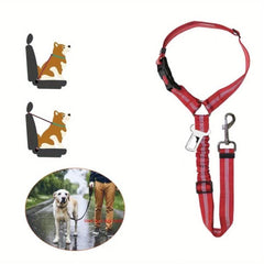 Adjustable Safety Dog Seat Car Harness