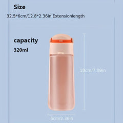 Portable Dog Water Bottle Leakproof Pet Travel Water Dispenser with Bowl