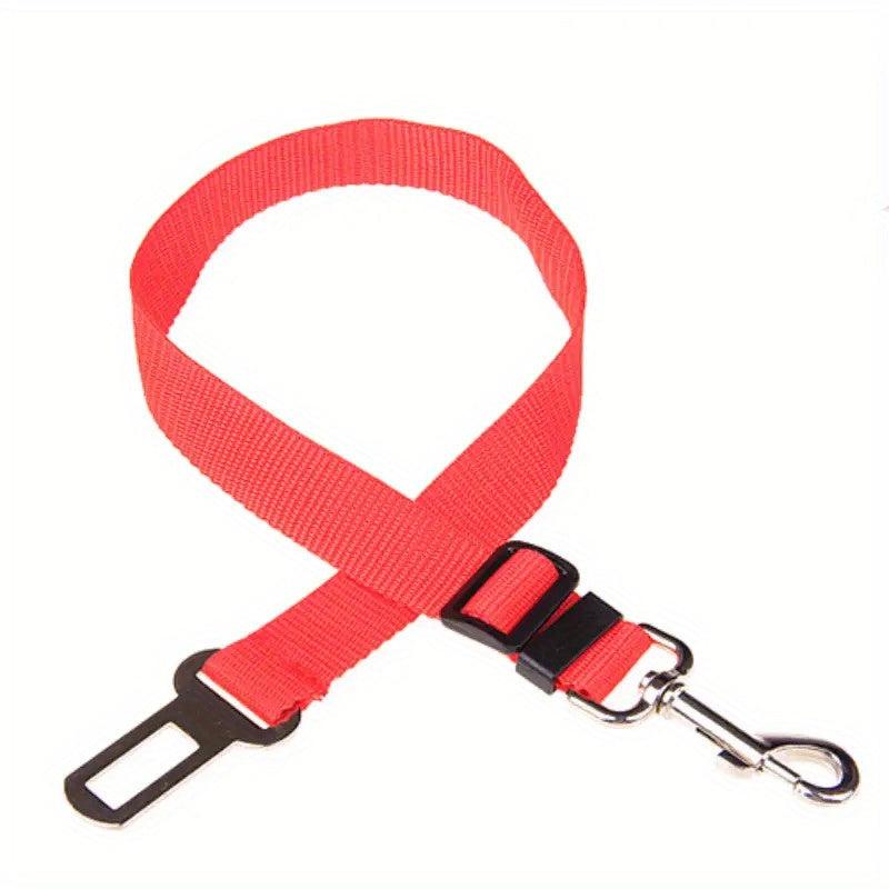 Retractable Pet Seat Belt for Car Adjustable Dog & Cat Safety Harness
