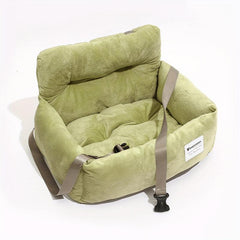 Dog Car Booster Pet Seat Carrier Small And Medium Pets Plush Car Nest
