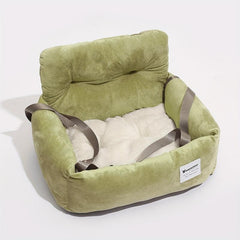 Dog Car Booster Pet Seat Carrier Small And Medium Pets Plush Car Nest