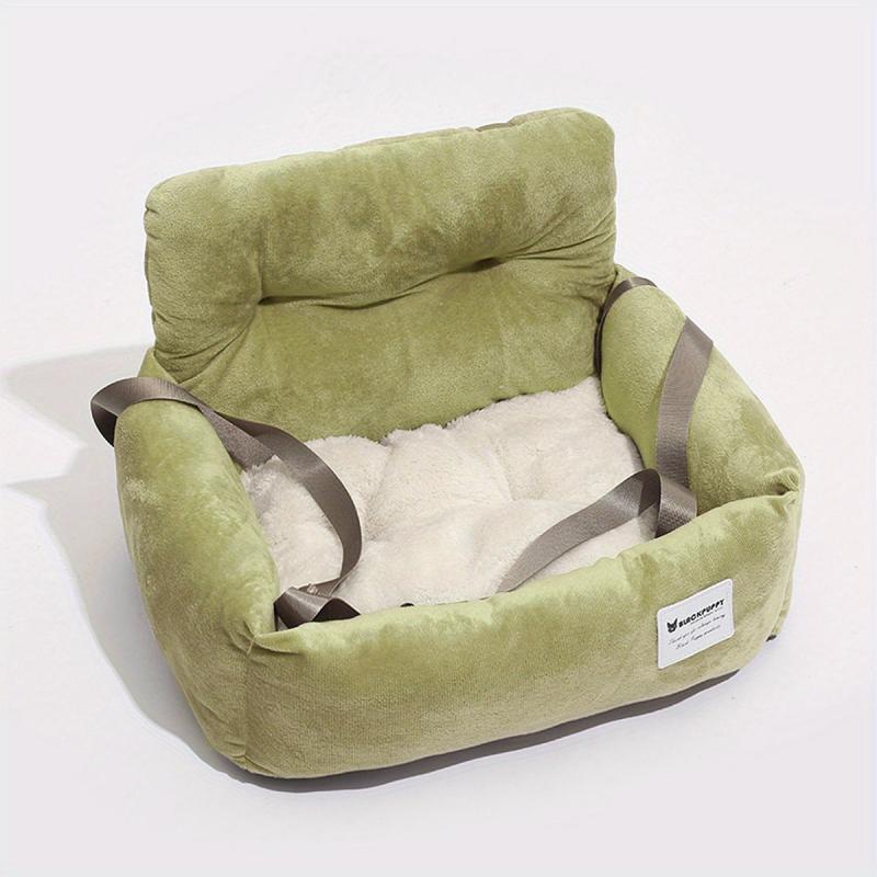Dog Car Booster Pet Seat Carrier Small And Medium Pets Plush Car Nest