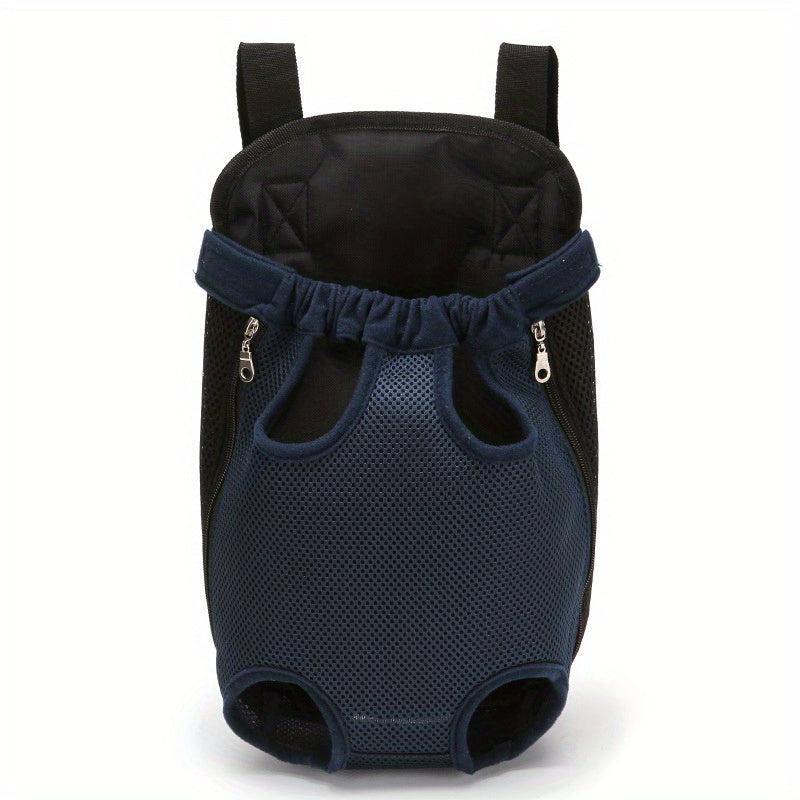 Breathable Pet Backpack for Dogs and Cats - Outdoor Four Legged Carrier