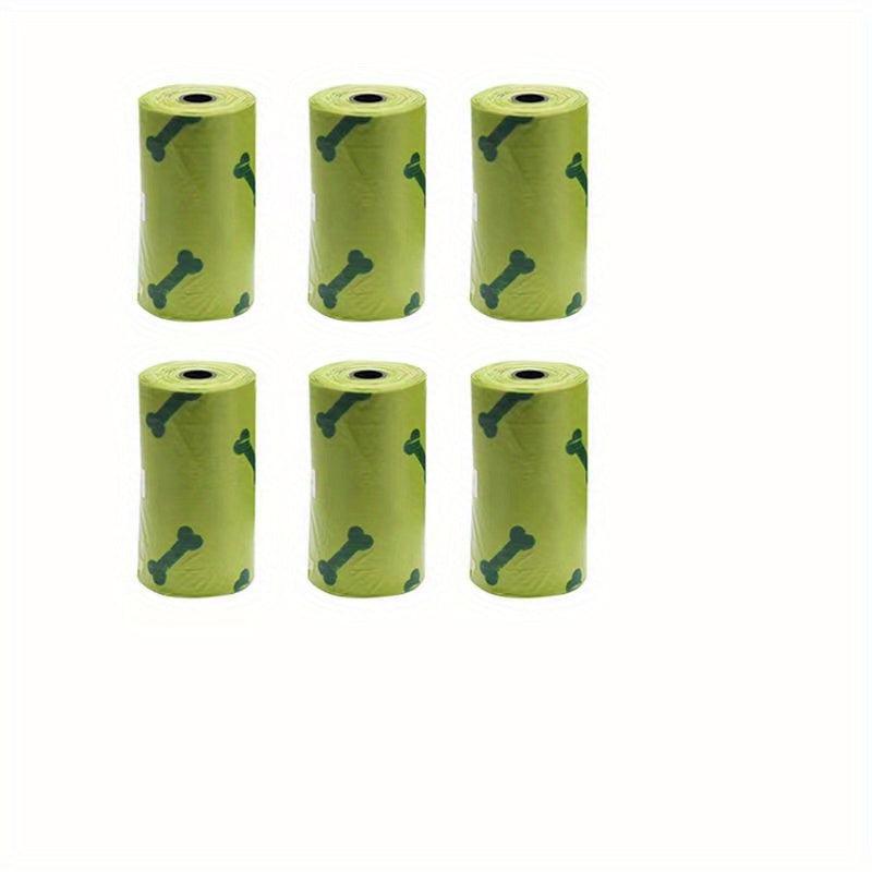 6pcs Dog Poop Bags for Easy Clean Up