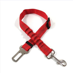 Adjustable Nylon Dog Seat Belt Harness Reflective Tether for Car Travel