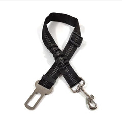 Adjustable Nylon Dog Seat Belt Harness Reflective Tether for Car Travel