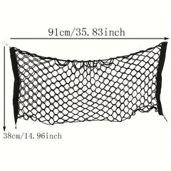 Car Trunk Isolation Net for Safe Dog Travel