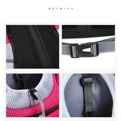 Pet Backpack for Small Dogs - Comfortable Support for Outings and Travel