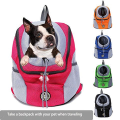 Pet Backpack for Small Dogs - Comfortable Support for Outings and Travel