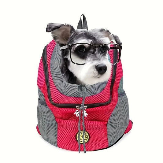 Pet Backpack for Small Dogs - Comfortable Support for Outings and Travel