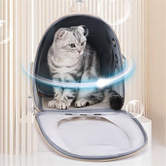 Breathable Pet Backpack For Dog & Cat - Travel Portable Cat Carrier Bag