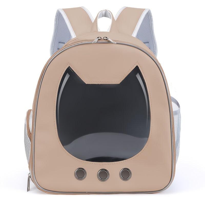 Breathable Pet Backpack For Dog & Cat - Travel Portable Cat Carrier Bag