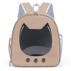 Breathable Pet Backpack For Dog & Cat - Travel Portable Cat Carrier Bag