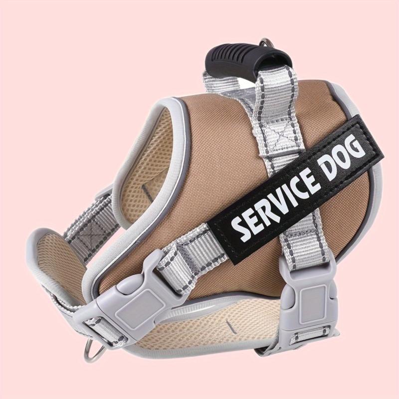 Reflective Pet Harness With Handle for Dogs Walking & Running