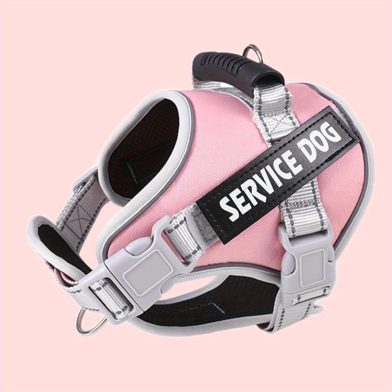 Reflective Pet Harness With Handle for Dogs Walking & Running