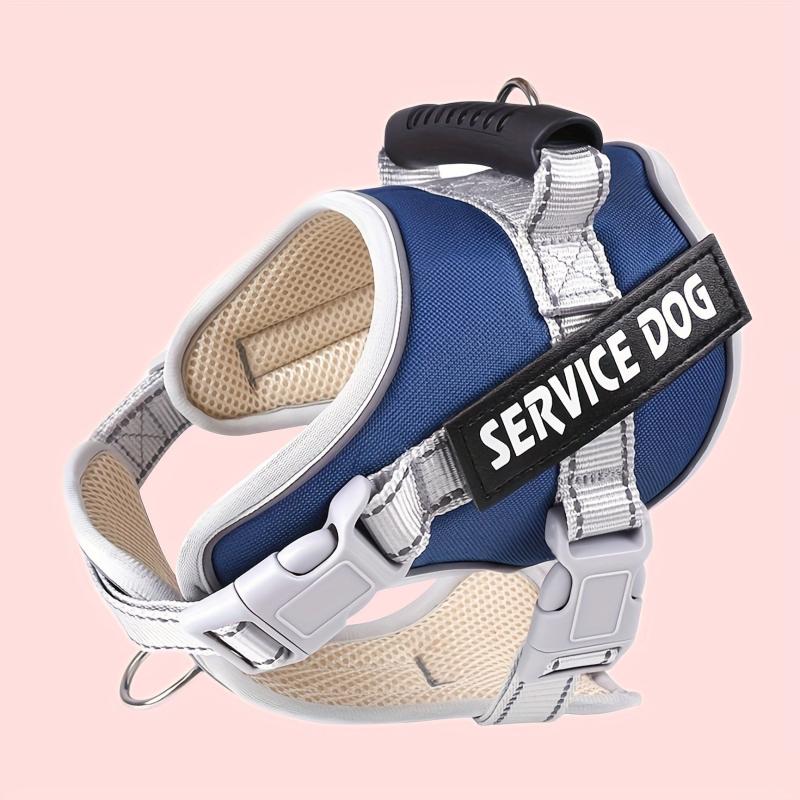 Reflective Pet Harness With Handle for Dogs Walking & Running