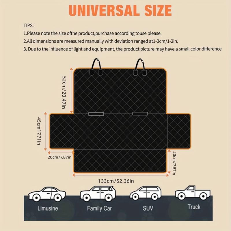 Car Rear Pet Mat Dog Car Seat Cover Oxford