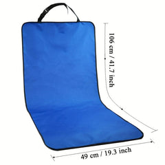 Waterproof Pet Car Seat Cover Protects Back Seat from Dirt